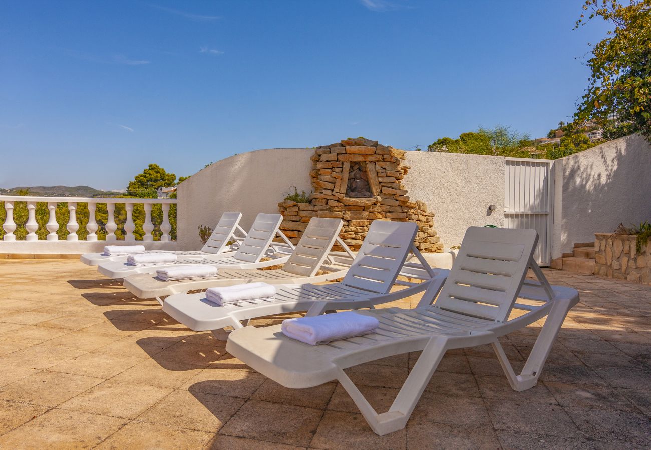 Villa en Moraira - MATISSE, Amplia villa en Moraira para 9 pax, piscina privada y wifi gratis