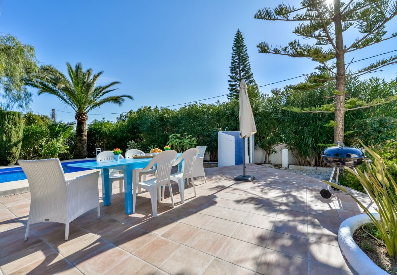 Villa en Moraira - Alquiler de villa en Moraira BENIALI para 6 pax con  piscina privada.