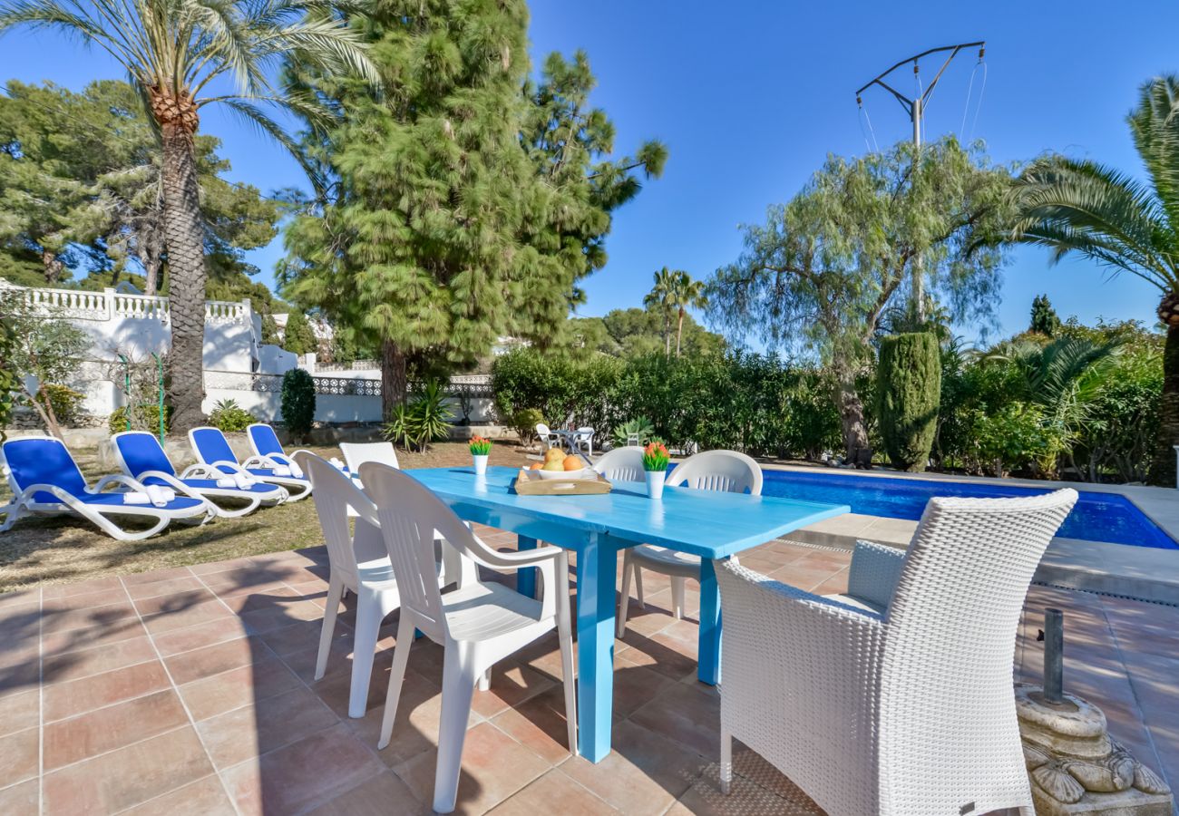 Villa en Moraira - Alquiler de villa en Moraira BENIALI para 6 pax con  piscina privada.