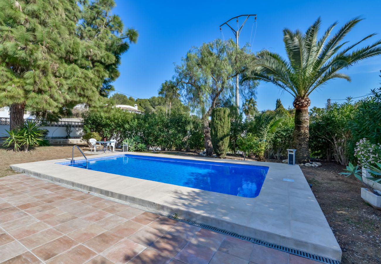 Villa en Moraira - Alquiler de villa en Moraira BENIALI para 6 pax con  piscina privada.