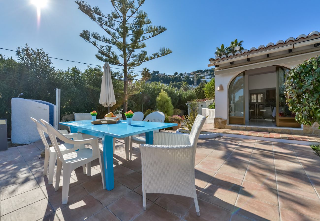 Villa en Moraira - Alquiler de villa en Moraira BENIALI para 6 pax con  piscina privada.