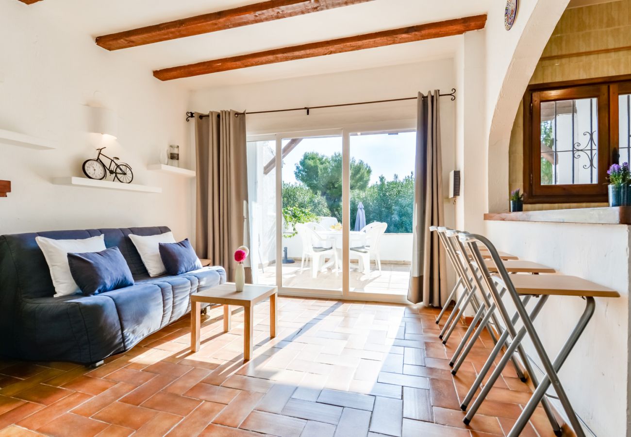 Bungalow en Moraira - MEU LAR, Bungalow acogedor ideal para parejas, cerca de la playa