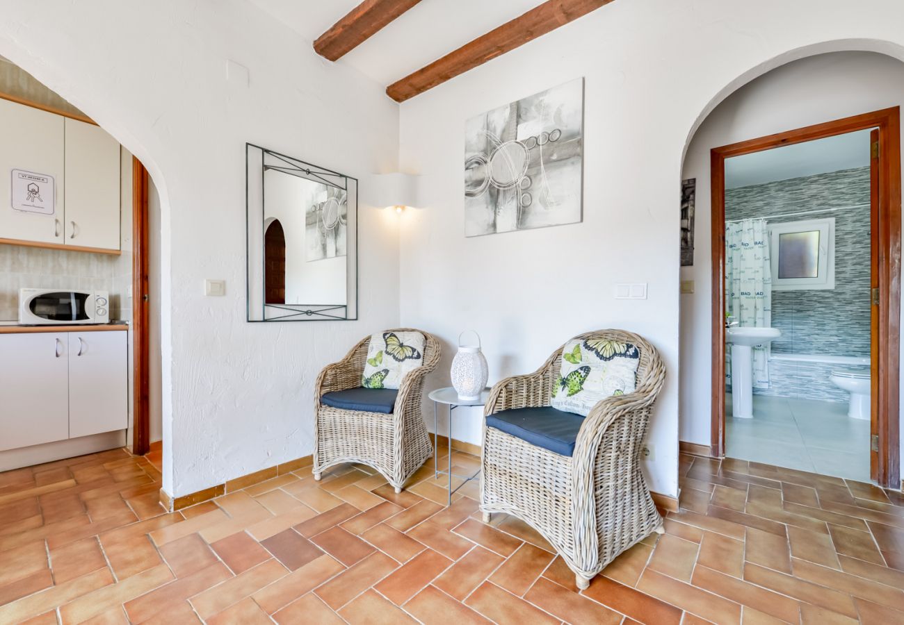 Bungalow en Moraira - MEU LAR, Bungalow acogedor ideal para parejas, cerca de la playa