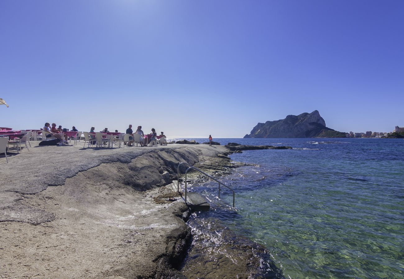 Villa en Benissa - MARINA, Villa con vistas privilegiadas al mar en Benissa, WIFI gratis