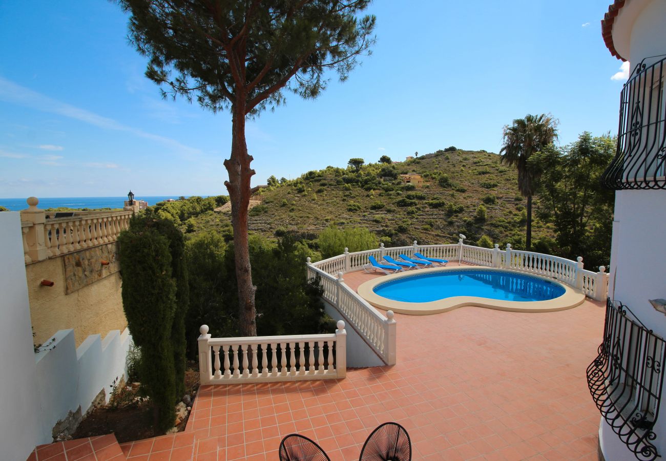 Villa en Denia - Bonita villa con vistas al mar en La Florida