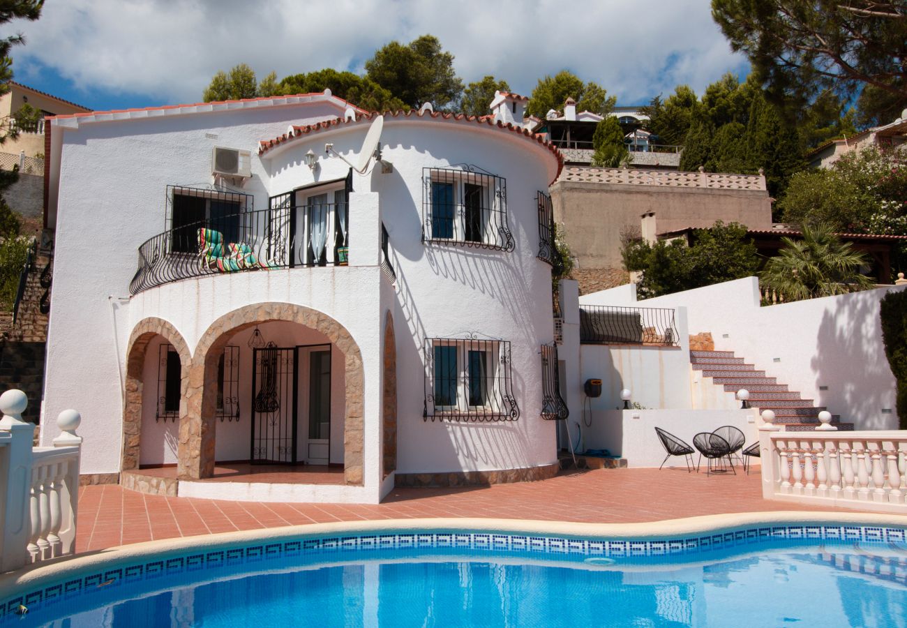 Villa en Denia - Bonita villa con vistas al mar en La Florida