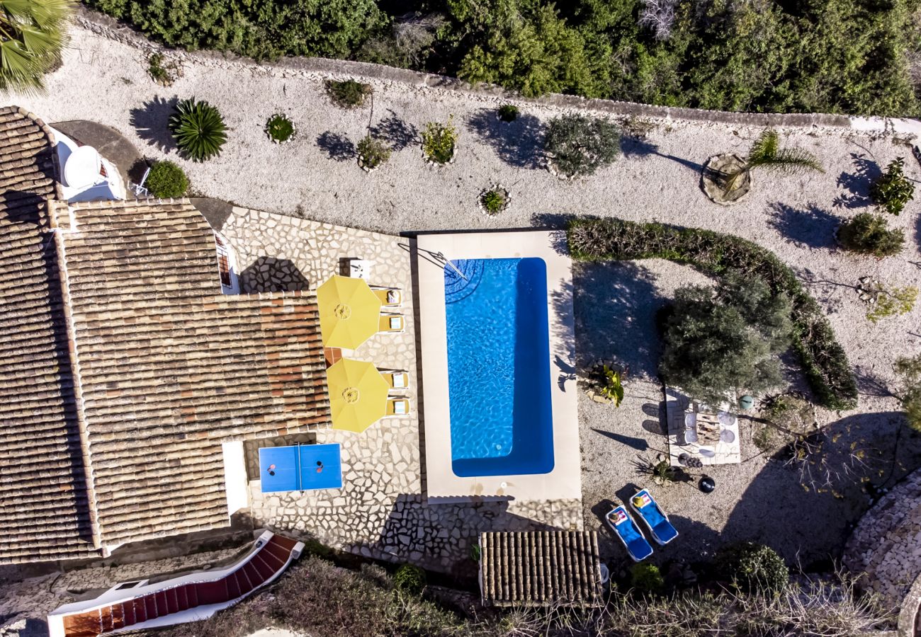 Villa en Moraira - Alquiler de villa en Moraira GUADALETE