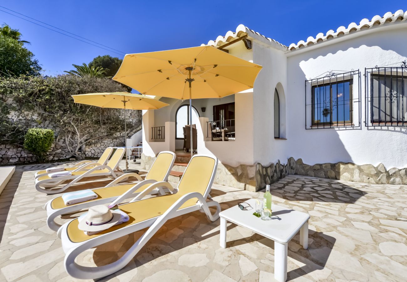 Villa en Moraira - Alquiler de villa en Moraira GUADALETE