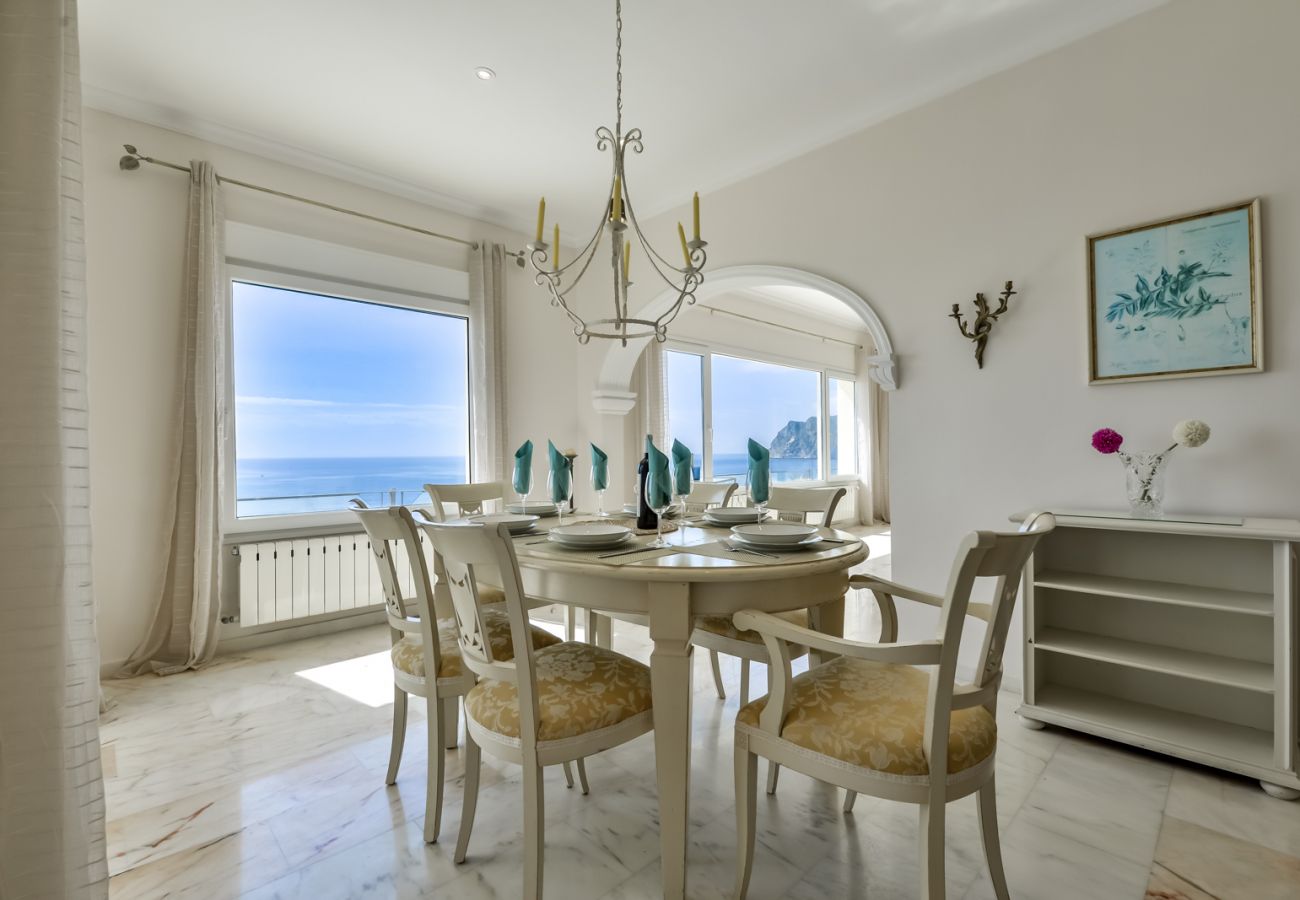 Villa en Benissa - RAPHAEL, Preciosa villa para 6 pax con espectaculares vistas al mar en Benissa.wifi gratis