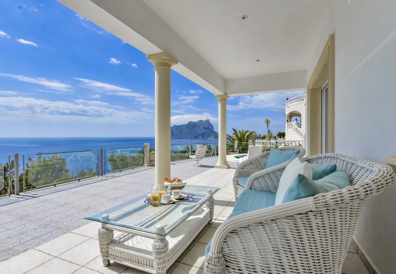 Villa en Benissa - RAPHAEL, Preciosa villa para 6 pax con espectaculares vistas al mar en Benissa.wifi gratis