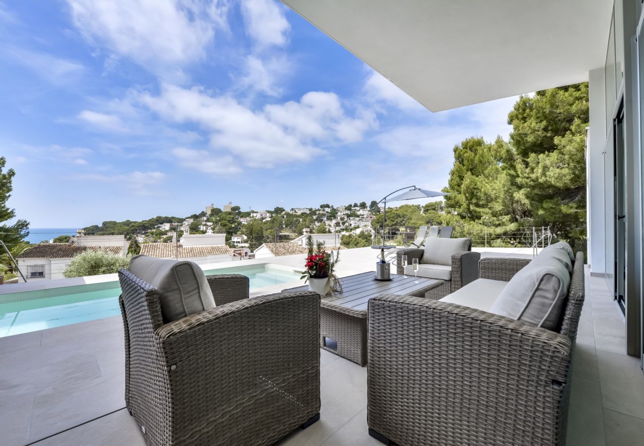 Villa en Moraira - Alquiler de villa en el Portet de Moraira ELTRECE