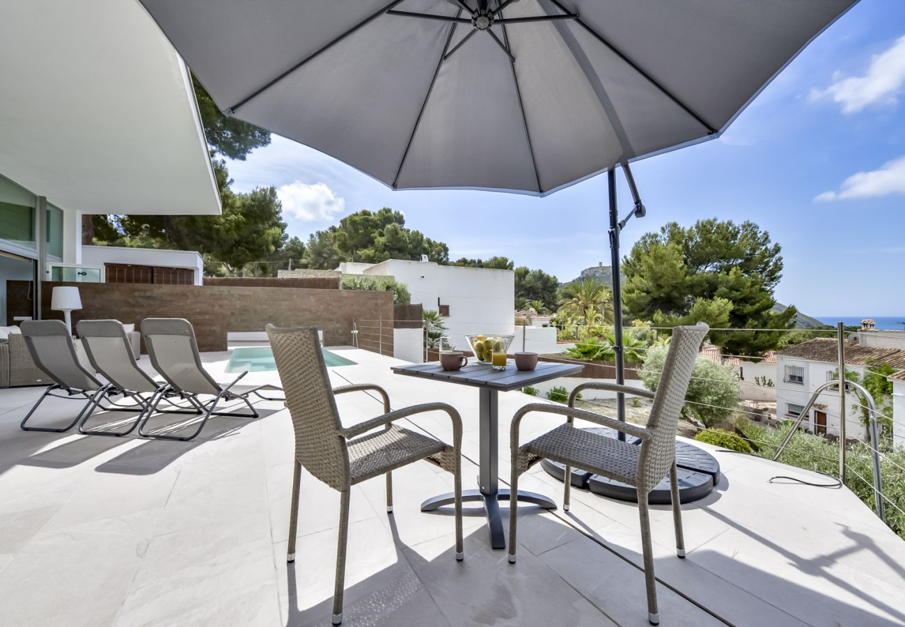 Villa en Moraira - Alquiler de villa en el Portet de Moraira ELTRECE