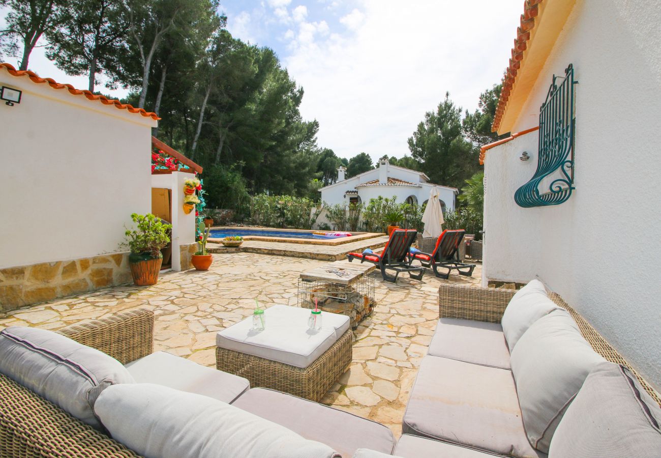 Villa en Denia - Bonita Villa en Marquesa con un amplio jardín