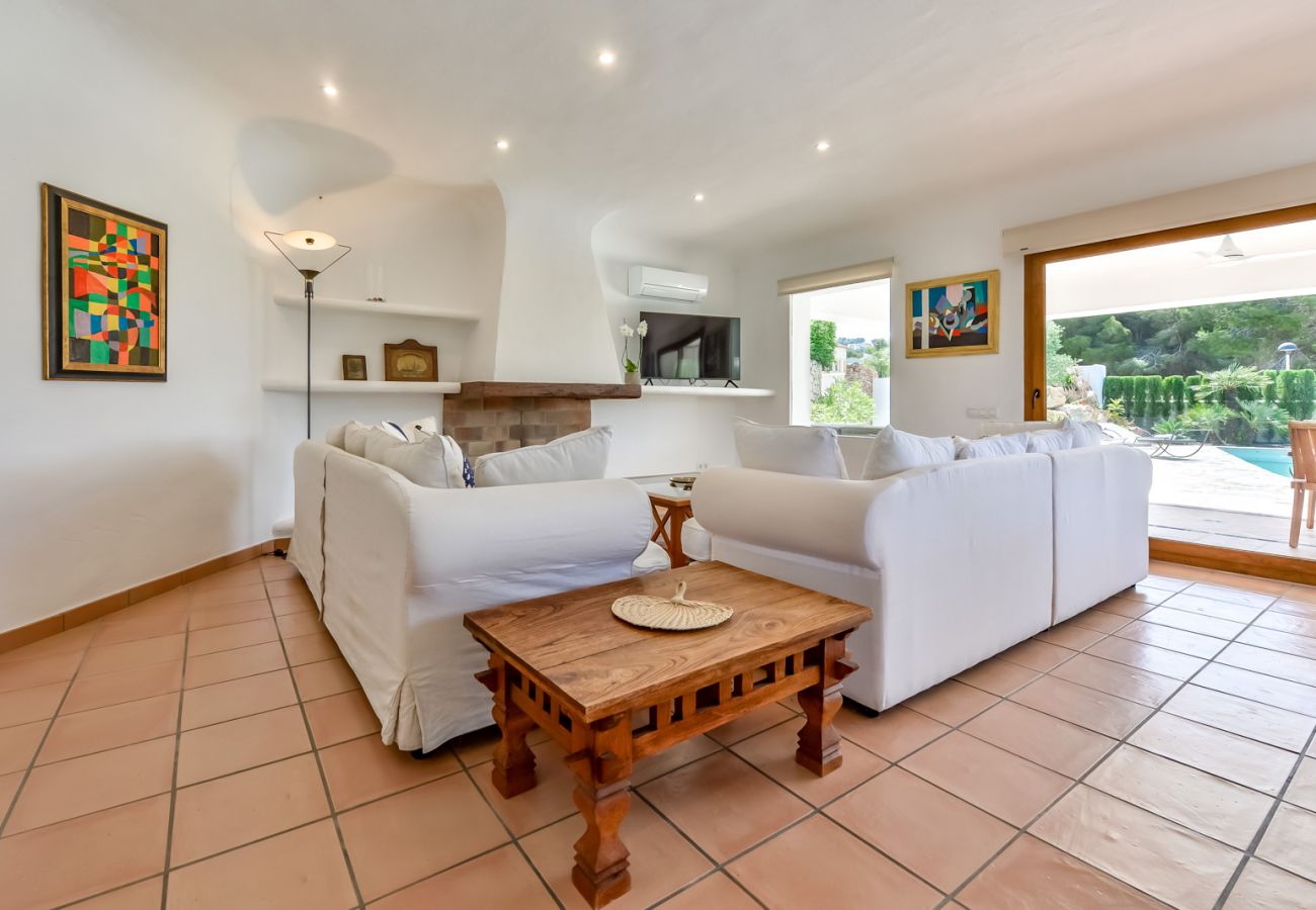 Villa en Moraira - Alquiler de villa en Moraira, LA ROCALLA