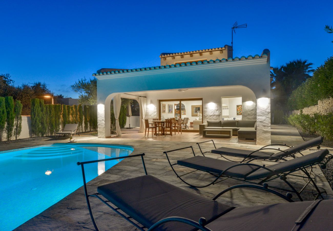 Villa en Moraira - Alquiler de villa en Moraira, LA ROCALLA