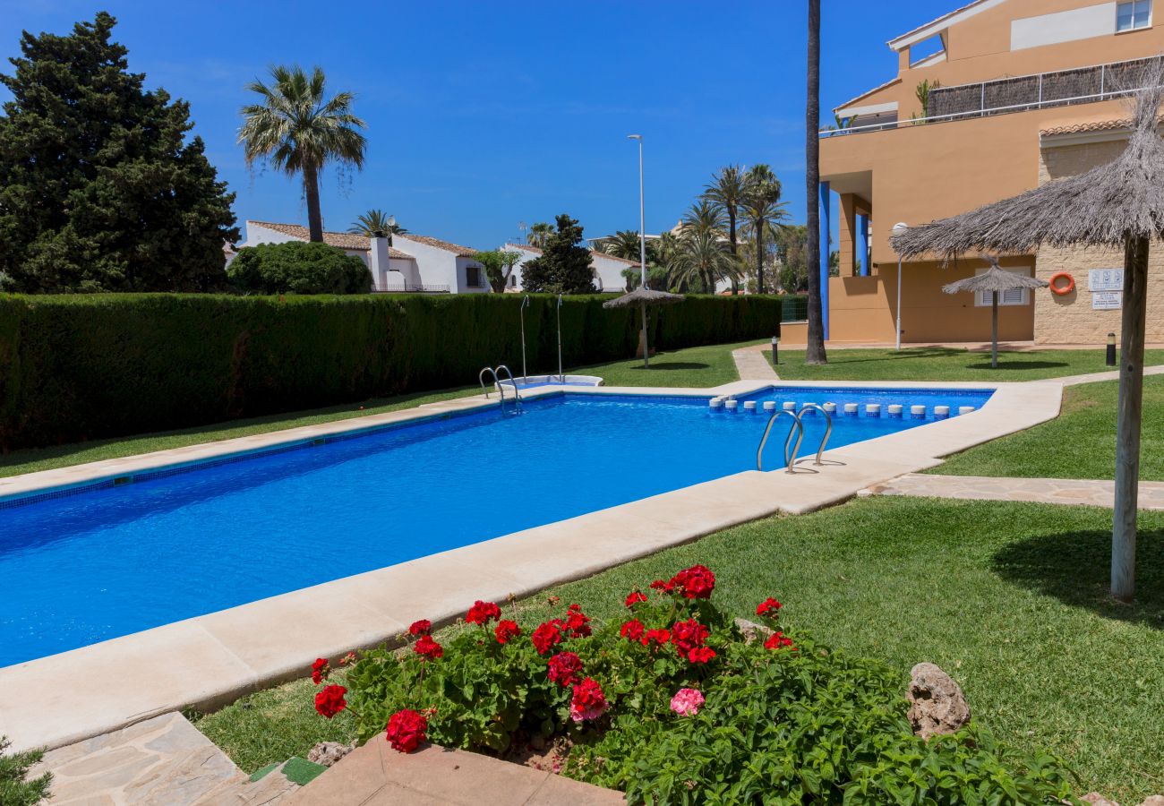 Apartamento en Javea / Xàbia - Menorca Duplex Javea, con Terraza, Piscina Comunitaria y muy cerca de la playa