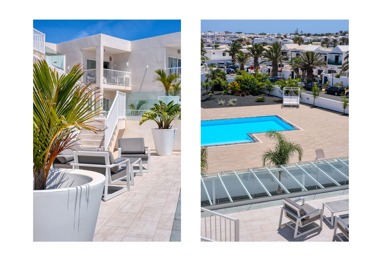 Apartamento en Costa Teguise - Ocean View con terraza vista mar y piscina comunitaria