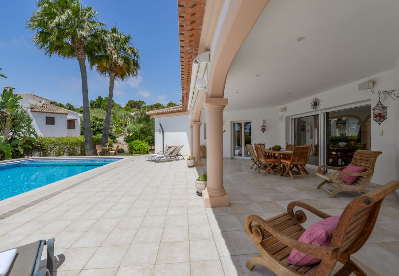 Villa en Benissa - Alquiler de villa en Cala Pinets Benissa ACACIAS,  con piscina privada para 6 pax