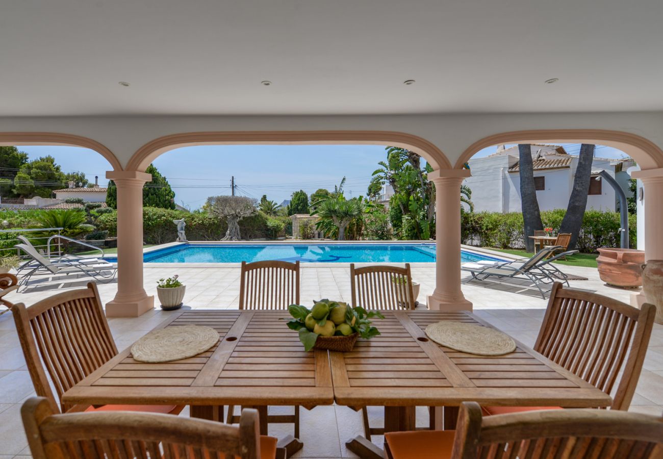 Villa en Benissa - Alquiler de villa en Cala Pinets Benissa ACACIAS,  con piscina privada para 6 pax