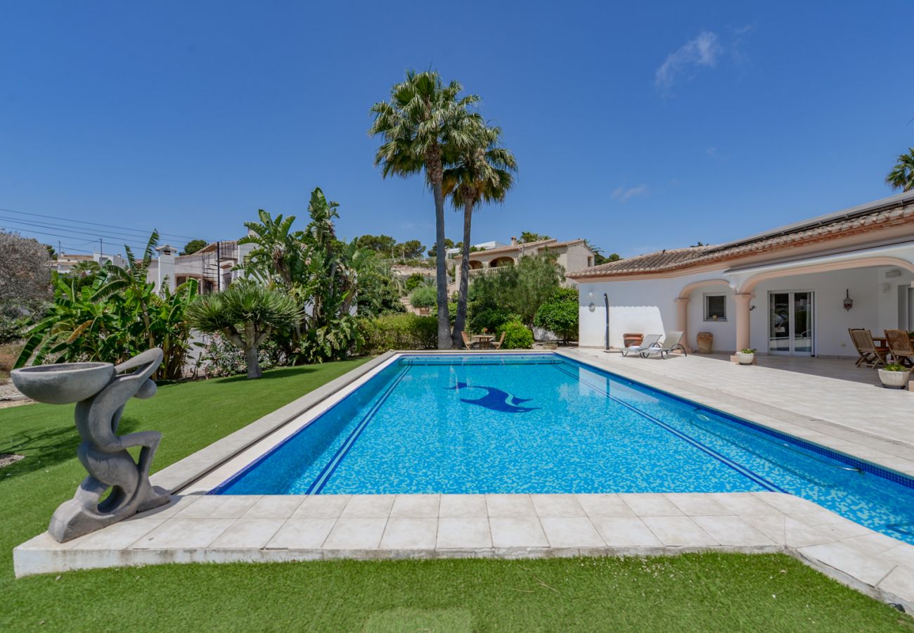 Villa en Benissa - Alquiler de villa en Cala Pinets Benissa ACACIAS,  con piscina privada para 6 pax