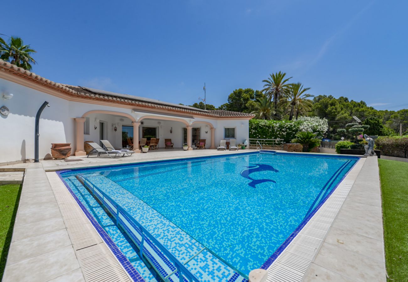 Villa en Benissa - Alquiler de villa en Cala Pinets Benissa ACACIAS,  con piscina privada para 6 pax