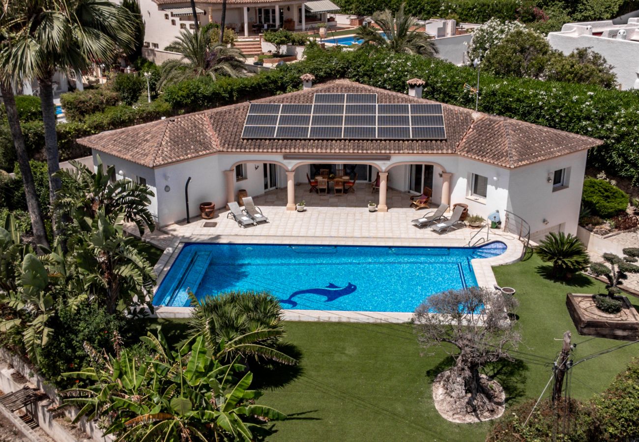 Villa en Benissa - Alquiler de villa en Cala Pinets Benissa ACACIAS,  con piscina privada para 6 pax