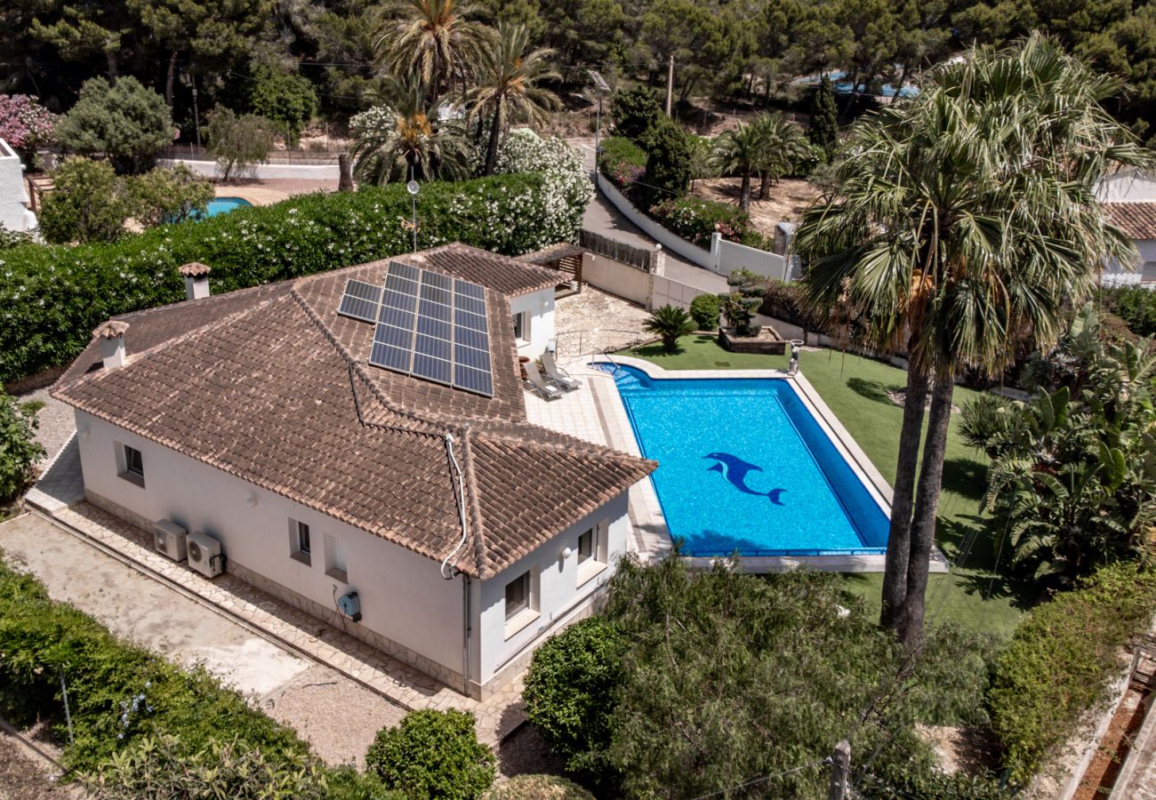 Villa en Benissa - Alquiler de villa en Cala Pinets Benissa ACACIAS,  con piscina privada para 6 pax