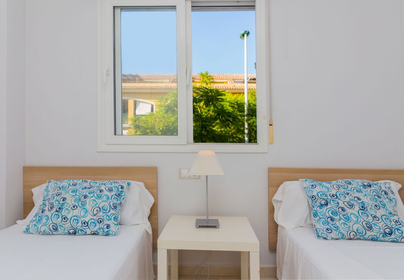 Apartamento en Javea / Xàbia - Venecia Apartment Javea Montañar I, con Terraza, AC y Piscina Comunitaria