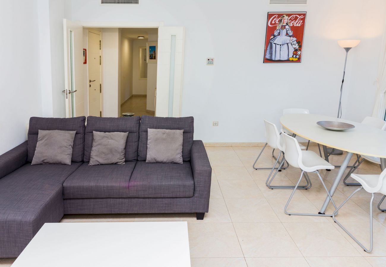 Apartamento en Javea / Xàbia - Venecia Apartment Javea Montañar I, con Terraza, AC y Piscina Comunitaria