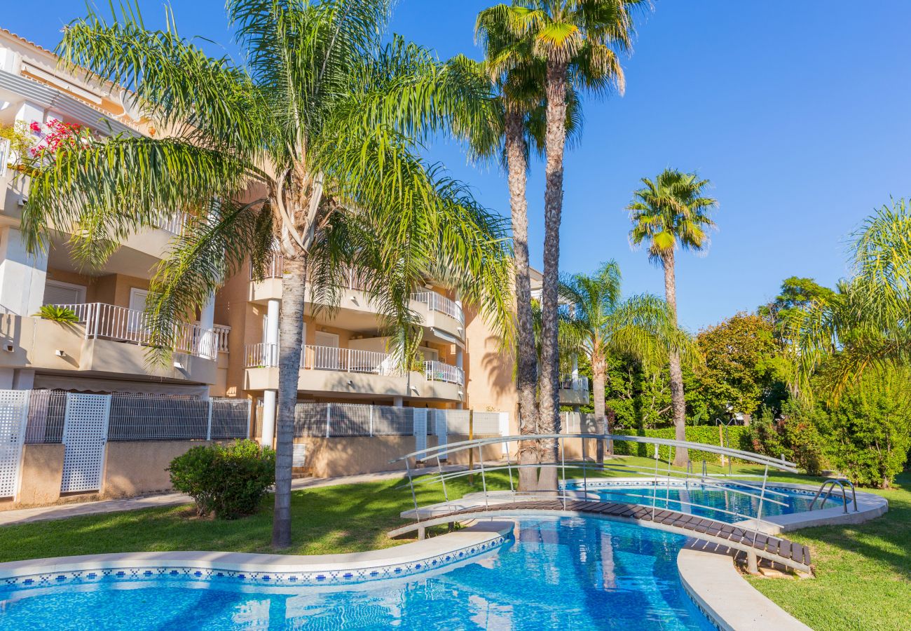 Apartamento en Javea / Xàbia - Venecia Apartment Javea Montañar I, con Terraza, AC y Piscina Comunitaria