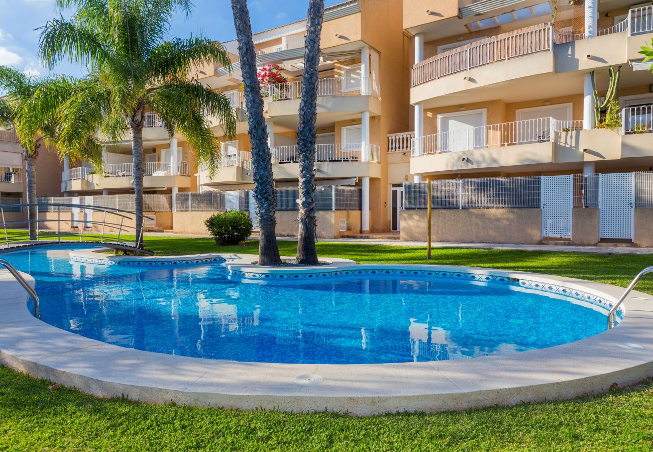 Apartamento en Javea / Xàbia - Venecia Apartment Javea Montañar I, con Terraza, AC y Piscina Comunitaria