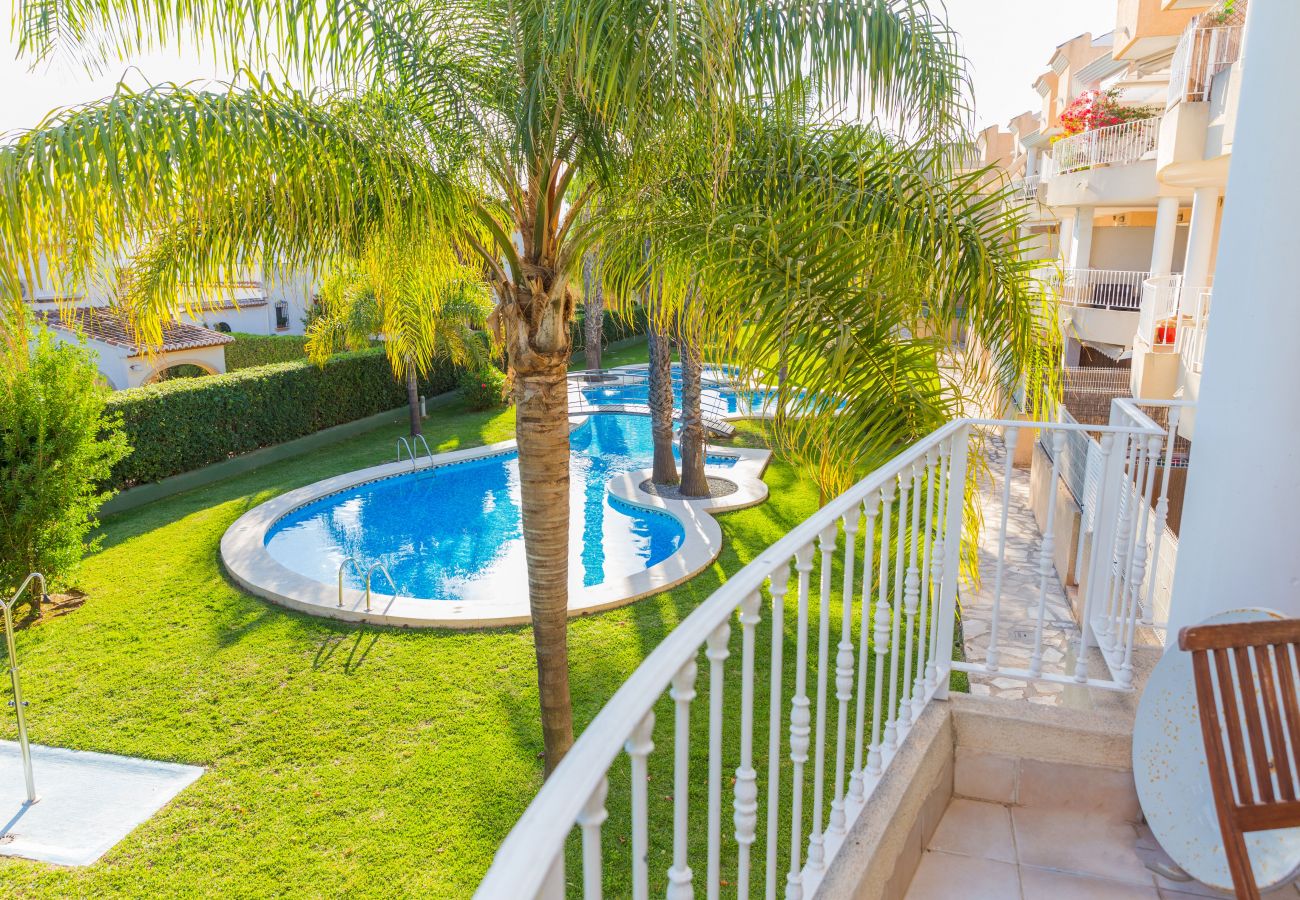 Apartamento en Javea / Xàbia - Venecia Apartment Javea Montañar I, con Terraza, AC y Piscina Comunitaria