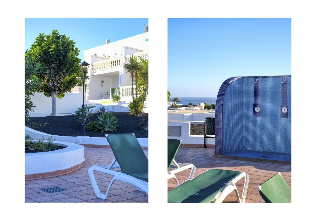 Casa en Puerto del Carmen - Sky and Sea Loma Verde, piscina, gran terraza con vista al mar