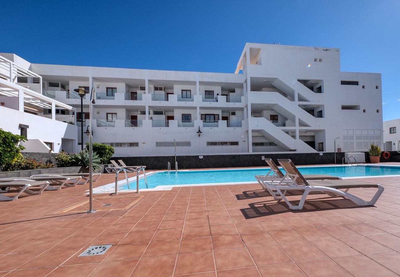 Casa en Costa Teguise - Casa Elin, piscina comunitaria, wifi rápido y tranquilo