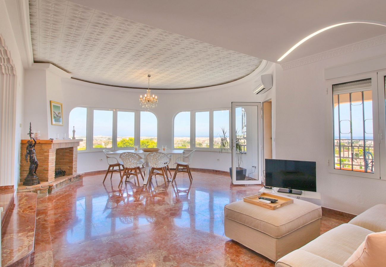 Villa en Denia -  Villa en Denia con vistas inmejorables para 10 personas