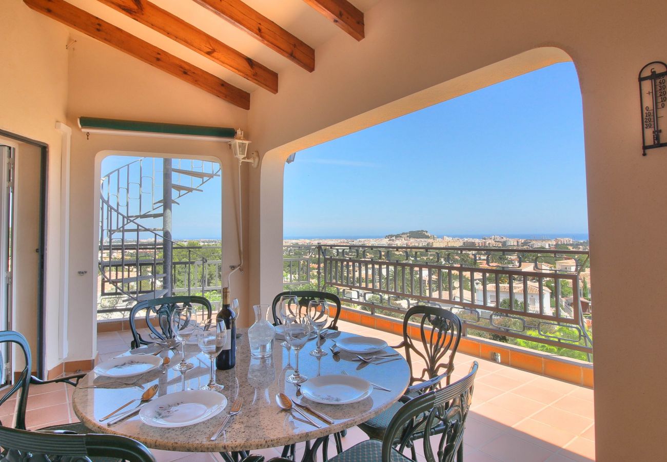 Villa en Denia -  Villa en Denia con vistas inmejorables para 10 personas