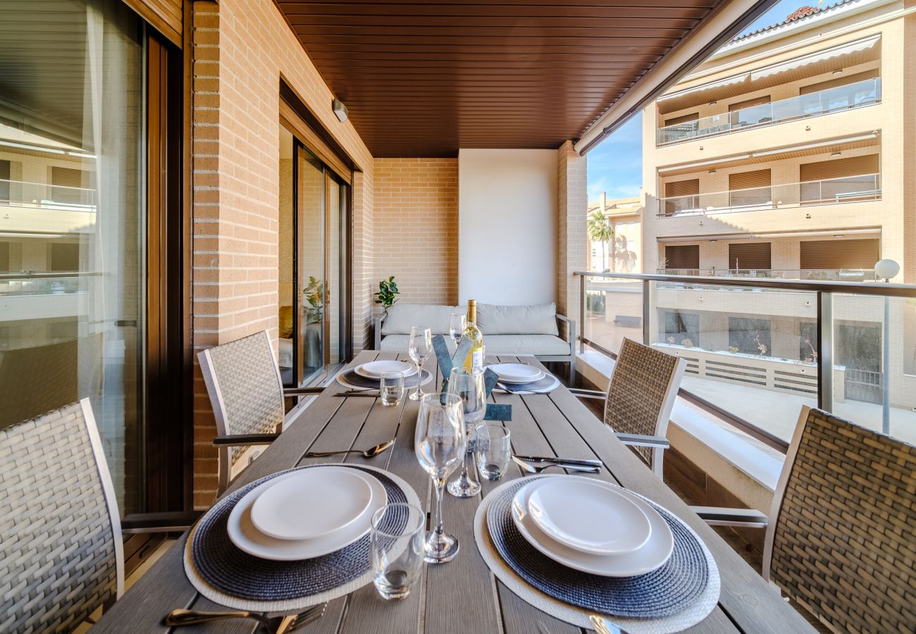 Apartamento en Javea / Xàbia - Brisas del Arenal Apartment Javea, Terraza, AC y Piscina 