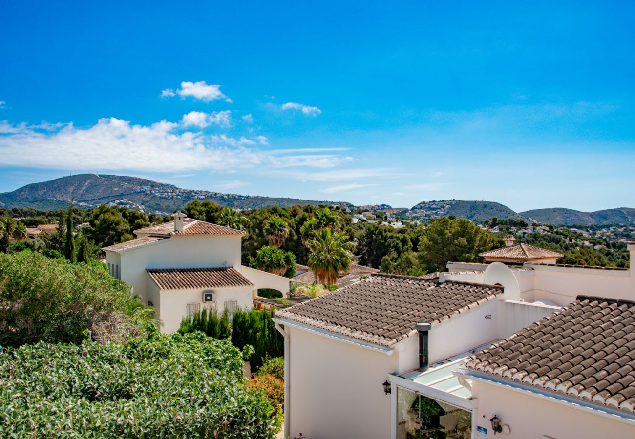 Villa en Moraira - Alquiler de villa en Moraira LOLA,  para 9 pax con piscina privada, ideal familias