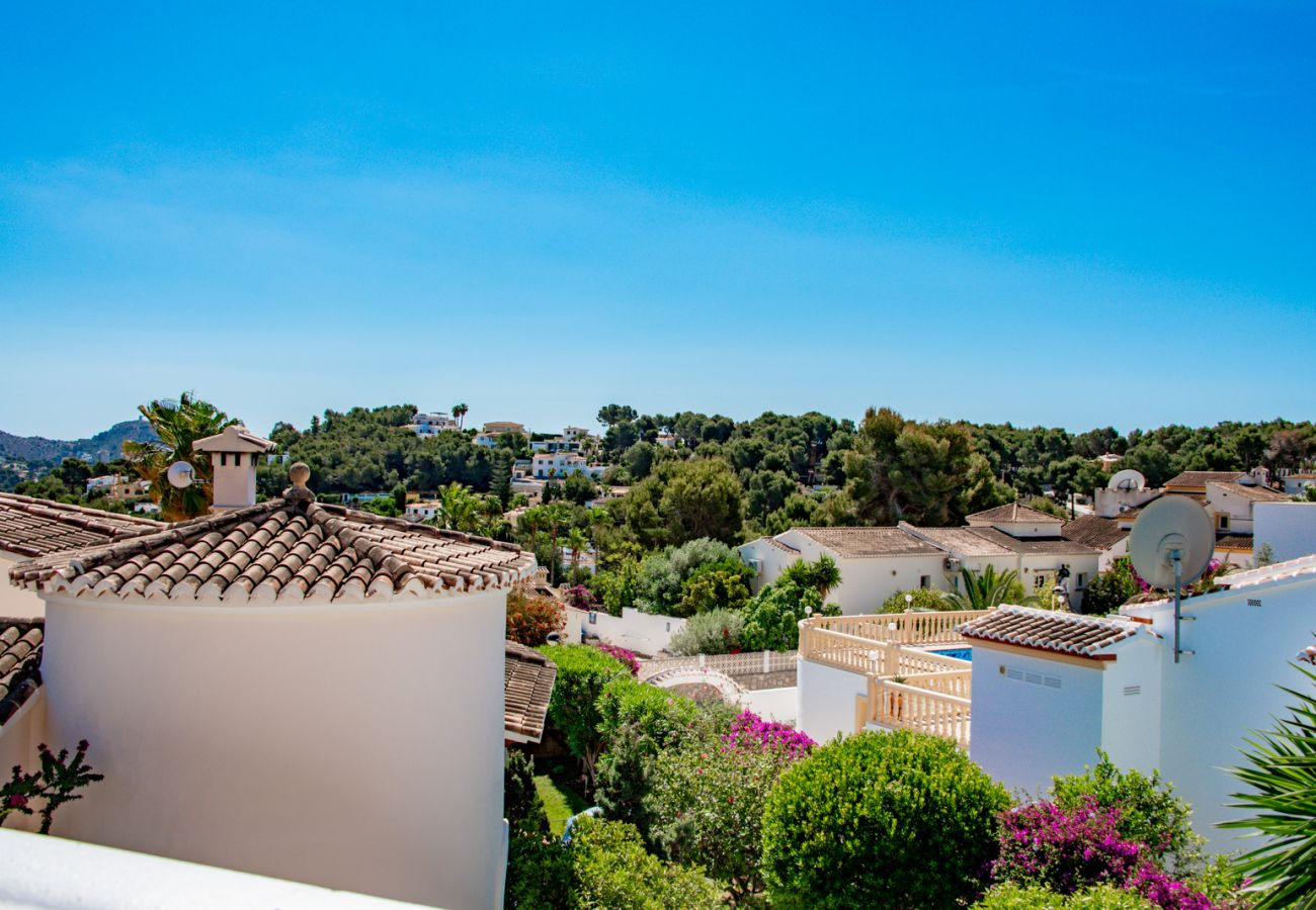 Villa en Moraira - Alquiler de villa en Moraira LOLA,  para 9 pax con piscina privada, ideal familias