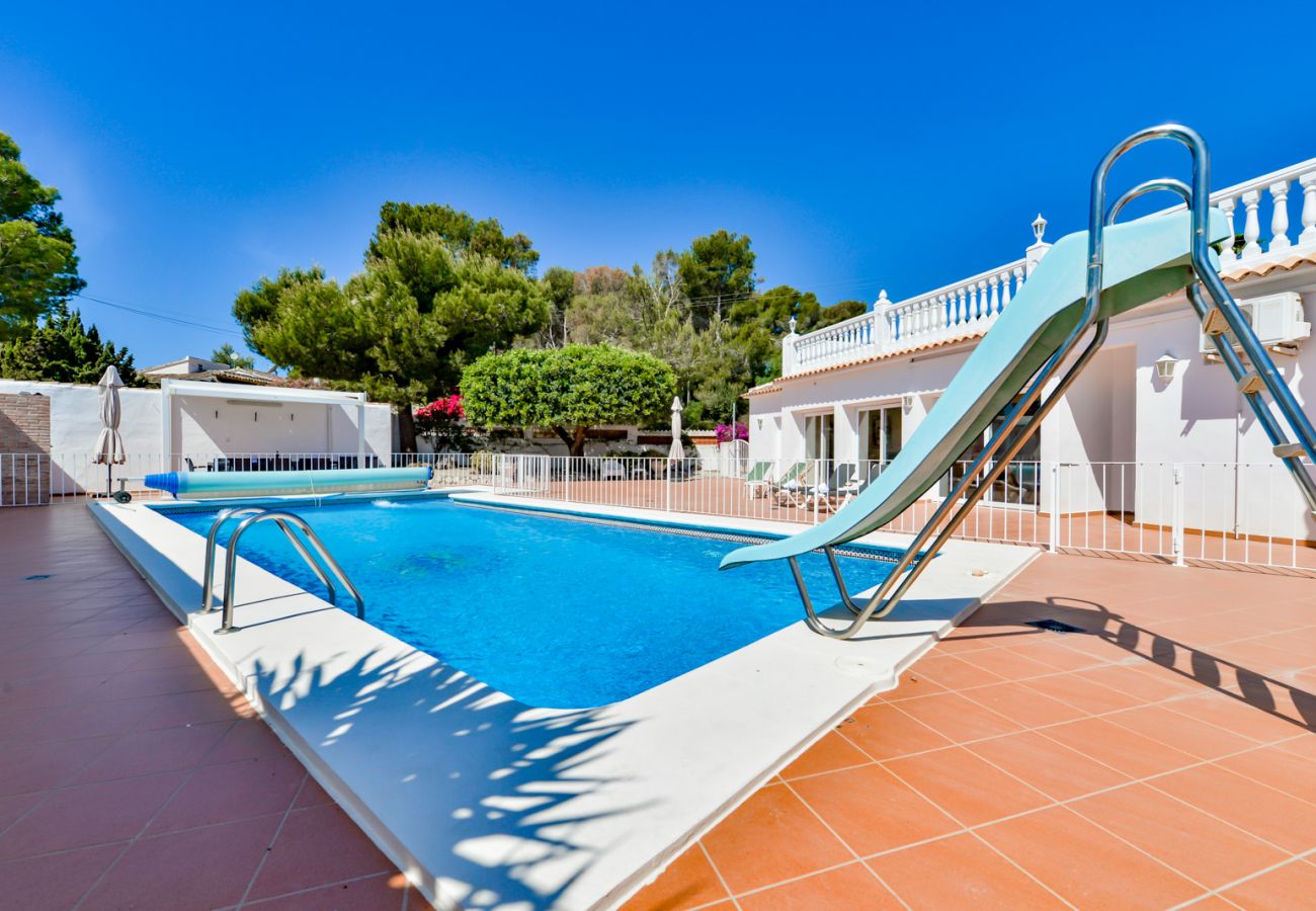 Villa en Moraira - Alquiler de villa en Moraira LOLA,  para 9 pax con piscina privada, ideal familias