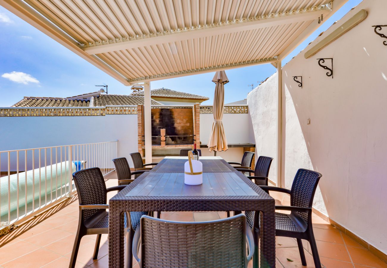 Villa en Moraira - Alquiler de villa en Moraira LOLA,  para 9 pax con piscina privada, ideal familias