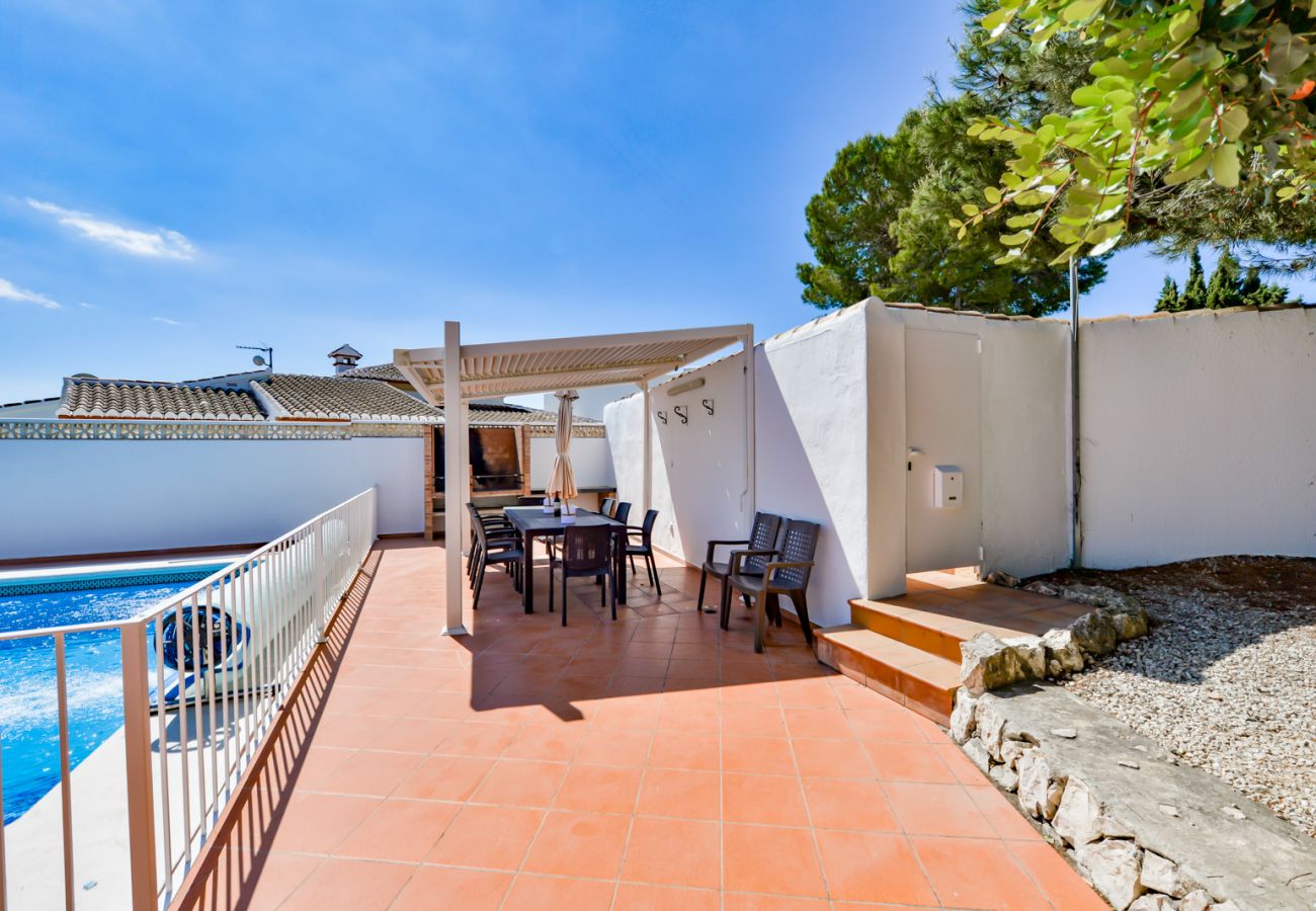 Villa en Moraira - Alquiler de villa en Moraira LOLA,  para 9 pax con piscina privada, ideal familias