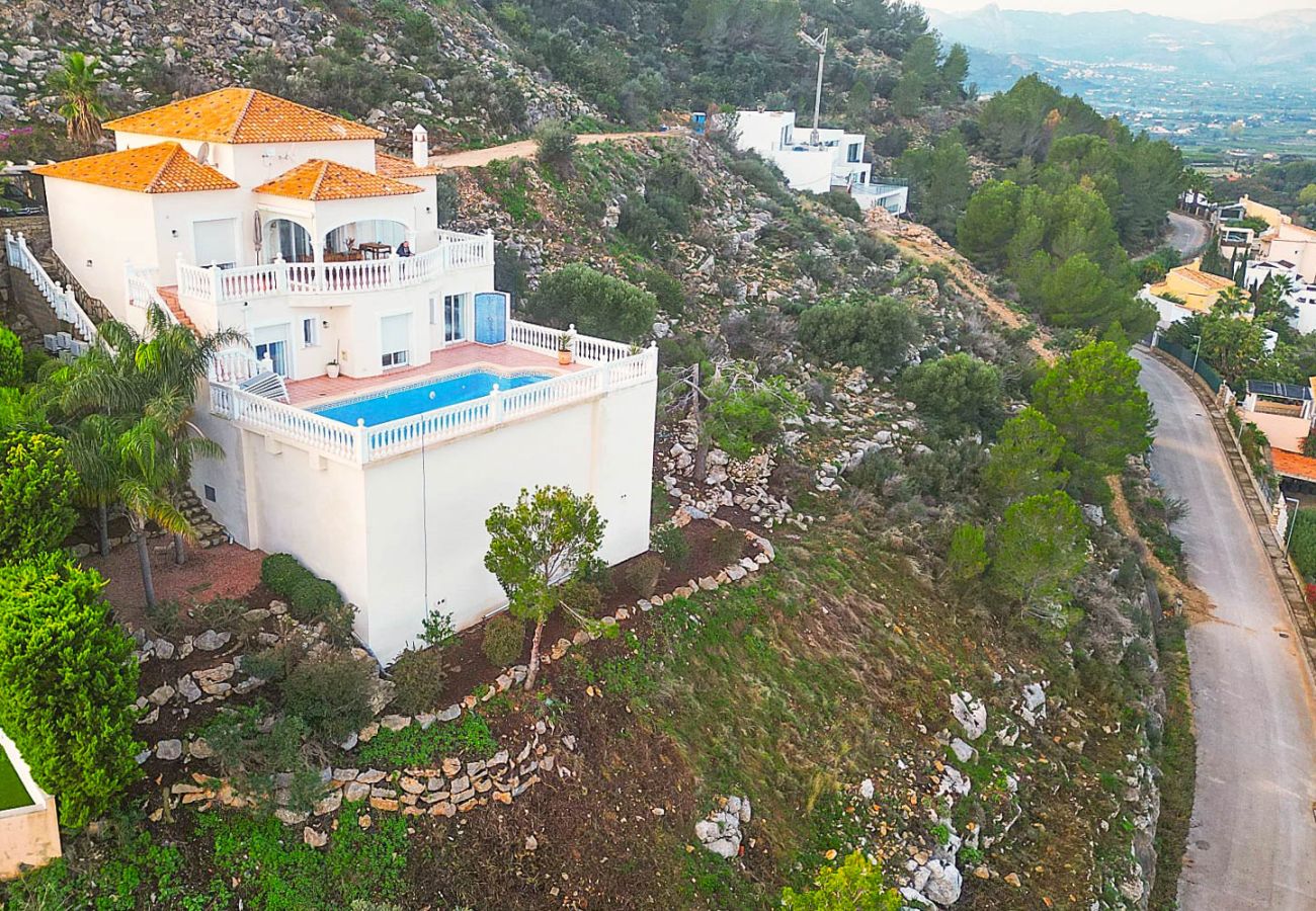 Villa en Pedreguer - Villa con vistas panorámicas todo incluido La Sella DJ