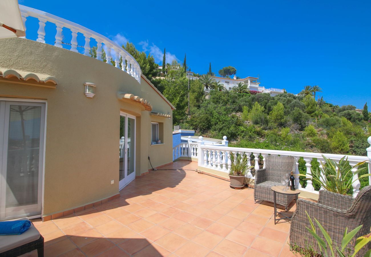 Villa en Denia - Villa con vistas panorámicas todo incluido en Denia