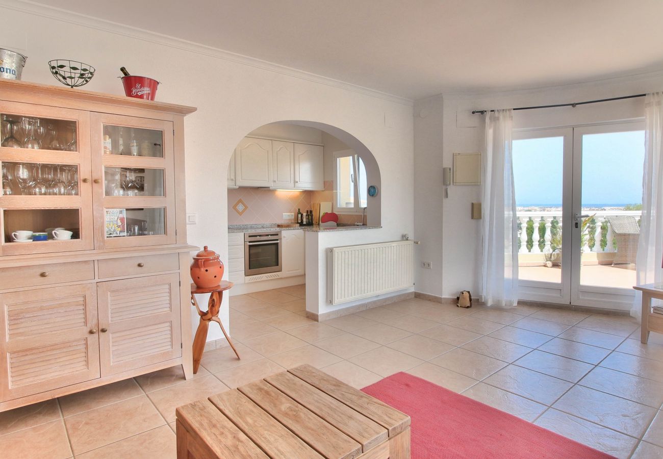 Villa en Denia - Villa con vistas panorámicas todo incluido en Denia para 8 personas