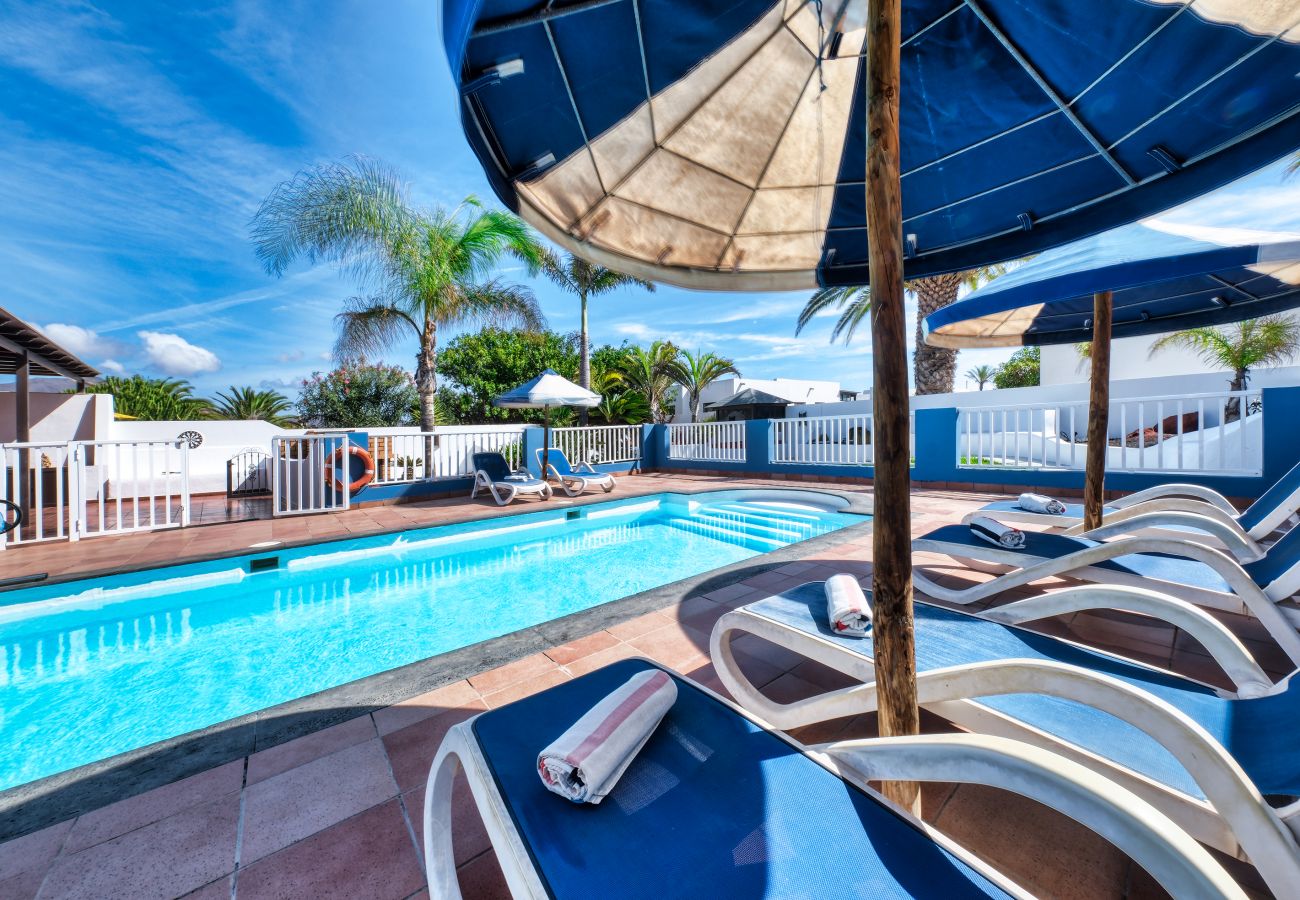 Villa en Playa Blanca - Casa Picasso -  piscina privada, terraza, Aire-acondicionado 