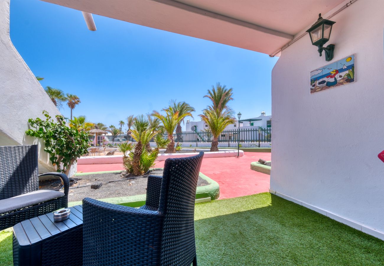 Casa en Puerto del Carmen - Vela Azul POOL & TENNIS - free AC &Good WIFI- Smart TV