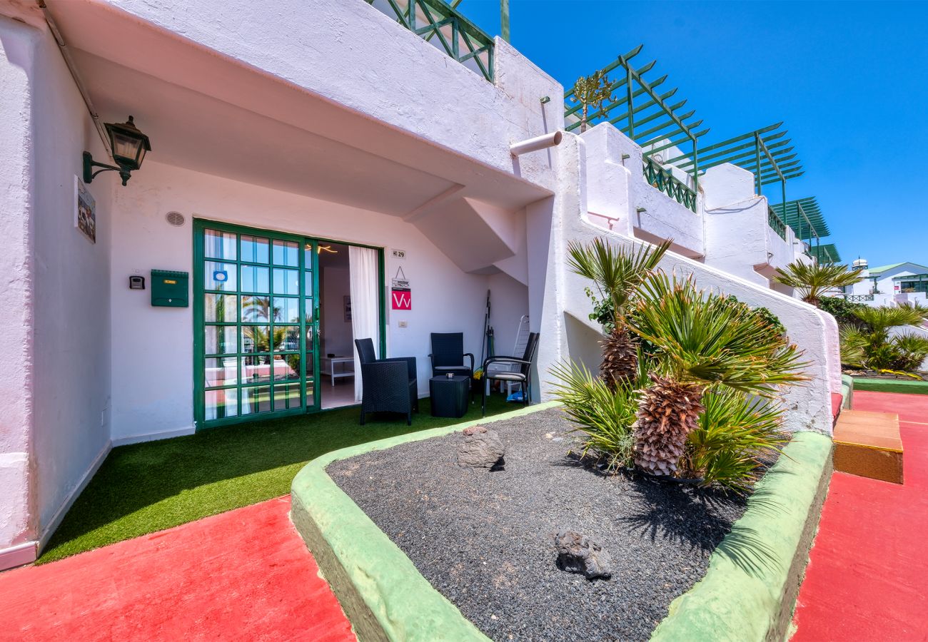 Casa en Puerto del Carmen - Vela Azul POOL & TENNIS - free AC &Good WIFI- Smart TV