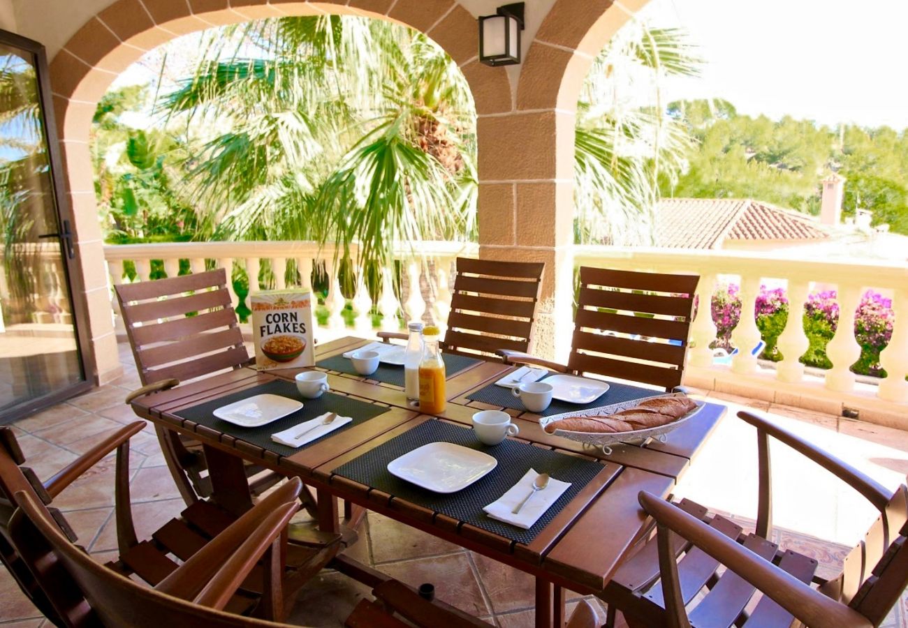 Villa in Denia - Luxuriöse Villa San Juan DH 6 Personen mit Klimaanlage und WIFI