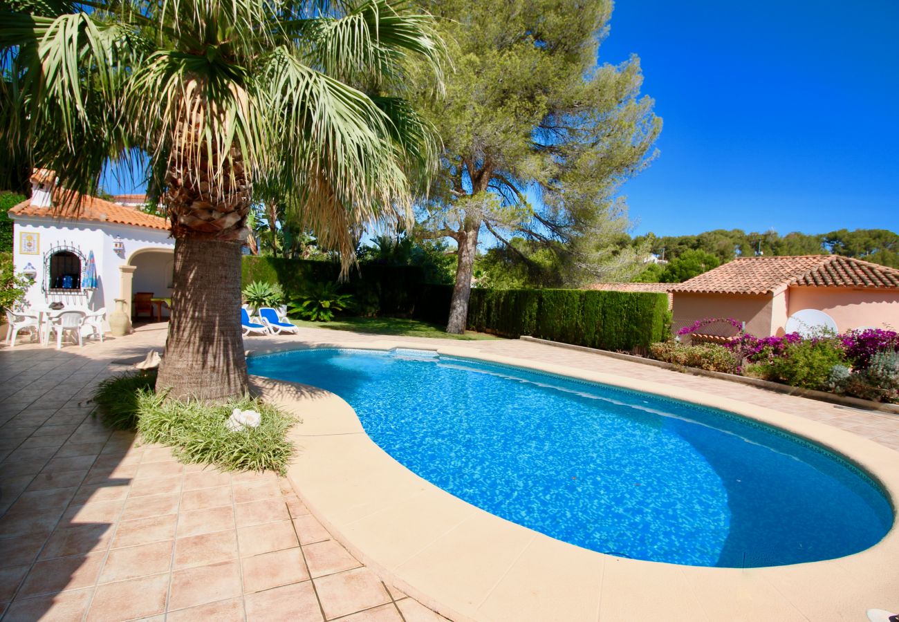 Villa in Denia - Luxuriöse Villa San Juan DH 6 Personen mit Klimaanlage und WIFI